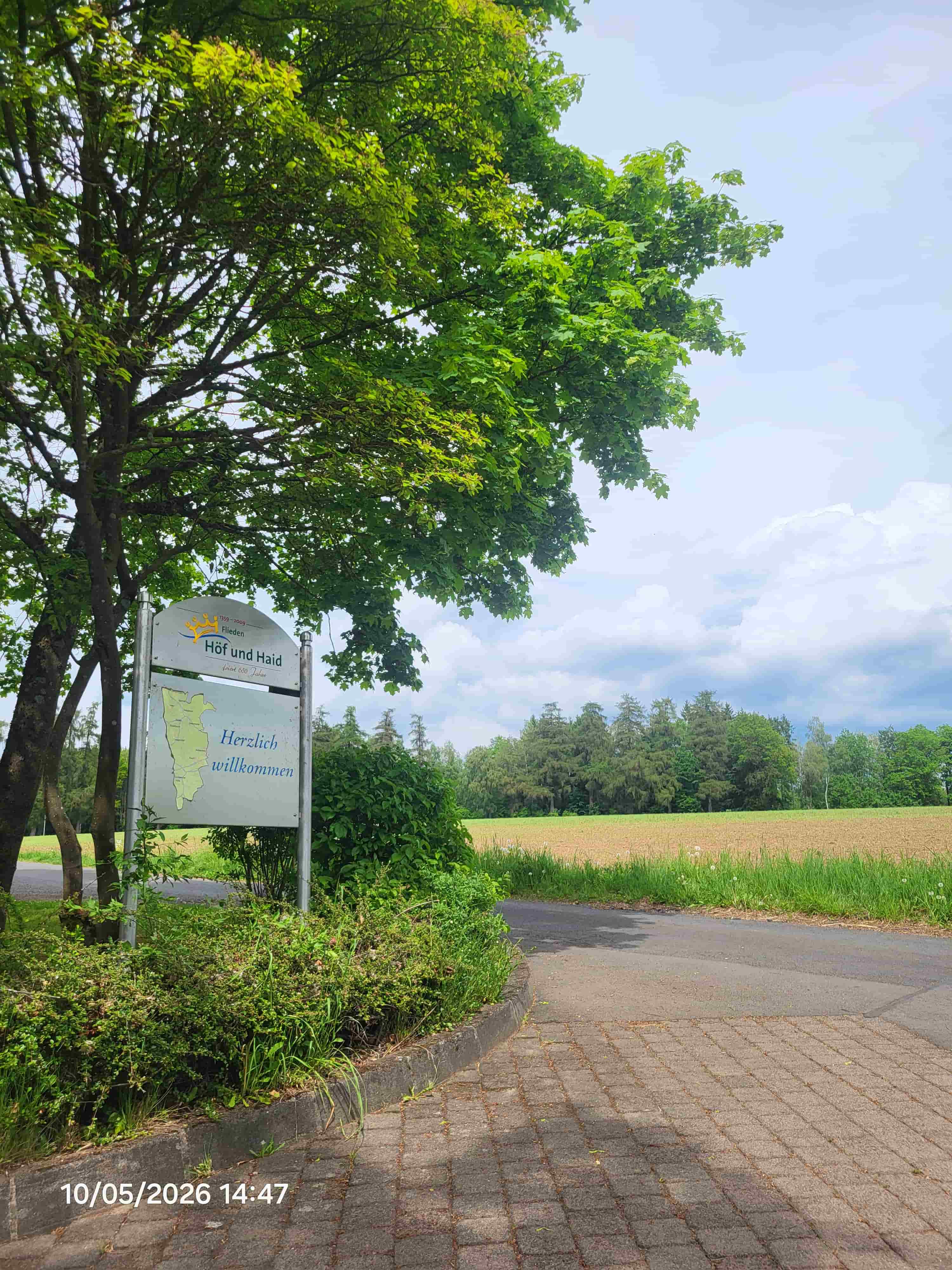 Ortseingang Höf und Haid